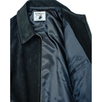 ANDFAMILYS LEATHER SPORTS JACKET