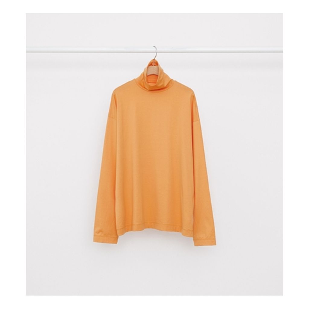 MARKAWARE ORGANIC GIZA 80/2 KNIT COMFORT FIT TEE TURTLE NECK