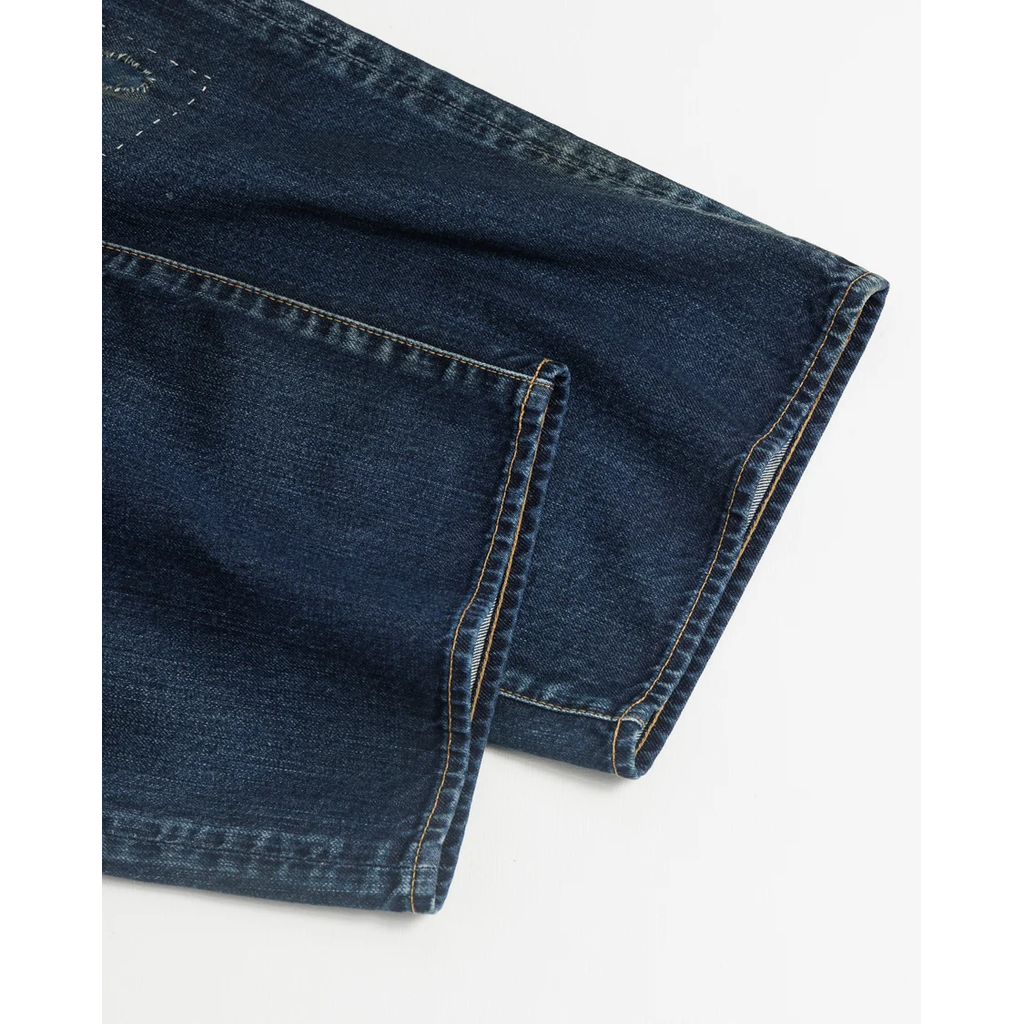 ANACHRONORM REMAKED WIDE 5P DENIM PANTS DARK INDIGO