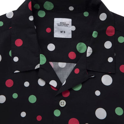 BEDWIN & THE HEARTBREAKERS S/S OPEN COLLAR ALOHA SHIRT "ROGERS"