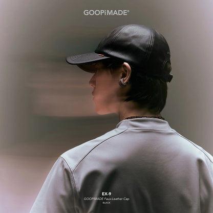 GOOPiMADE EX-9 GOOPiMADE Faux-Leather Cap