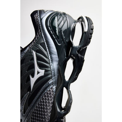 MIZUNO WAVE PROPHECY LS(グレー×ブラック×カーキ)