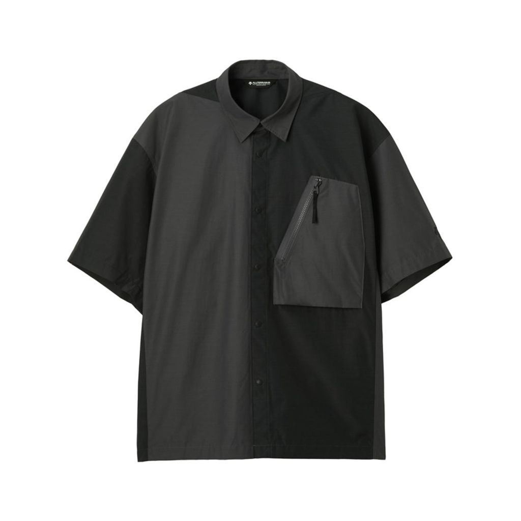 DESCENTE ALLTERRAIN 81  STEEP POCKET H/S SHIRT