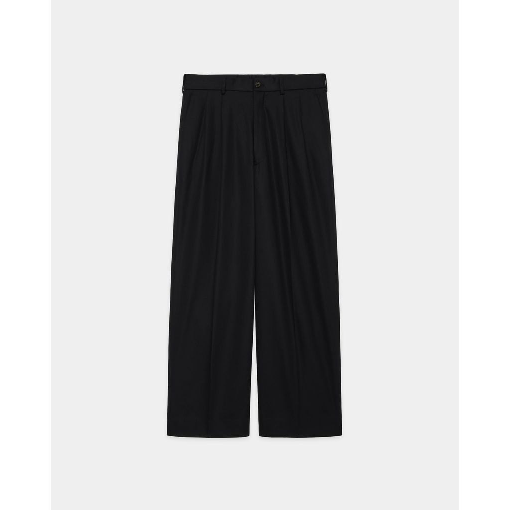 MARKAWARE  CLASSIC FIT DOUBLE PLEATED TROUSERS