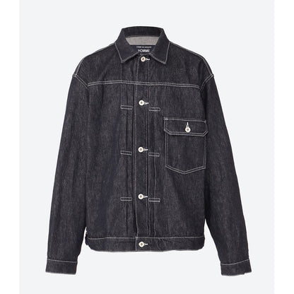 COMME des GARCONS HOMME 綿反応デニム 製品洗 ジャケット