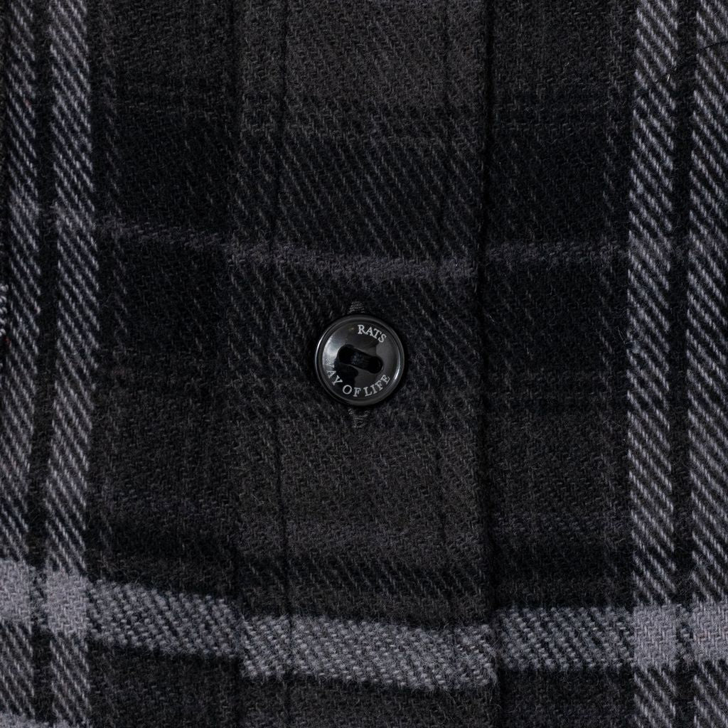 RATS TARTAN FLANNEL CHECK SHIRT