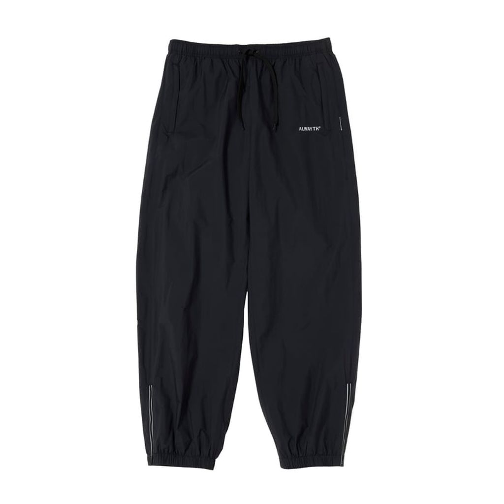ALWAYTH / TRAINING JACKET ＆ PANTS SET / REFLECT PRINTED / BLACK