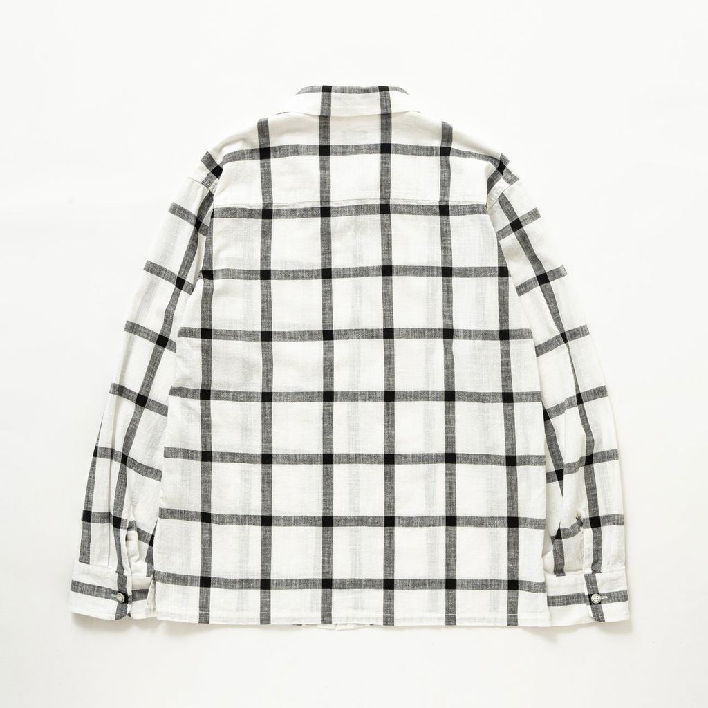 RATS WINDOWPANE CHECK SHIRT