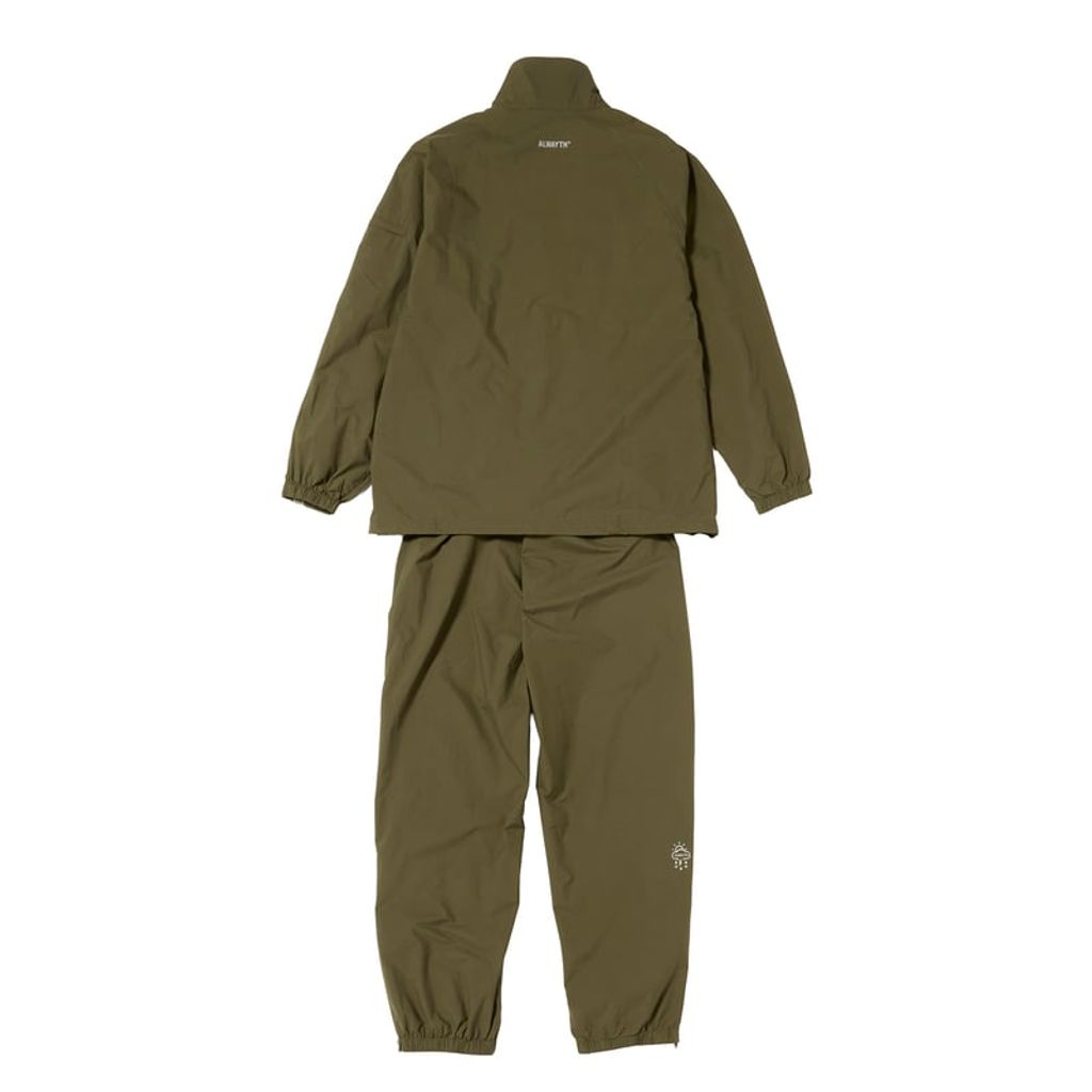 ALWAYTH / TRAINING JACKET ＆ PANTS SET / REFLECT PRINTED / OLIVE
