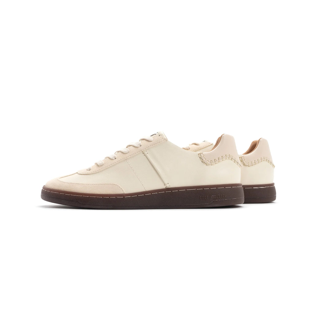 FOOT INDUSTRY GERMAN TRAINER, BEIGE/WHITE