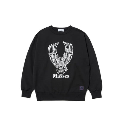 M&M × MASSES  SWEAT CREW EAGLE M