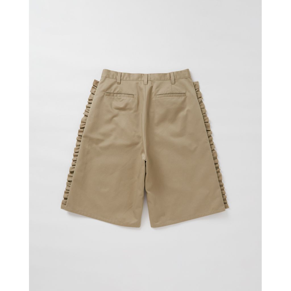 NICK GEAR Frill Chino shorts