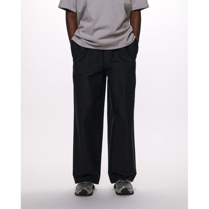 marka ORGANIC COTTON SILK HIGH COUNT TYPEWRITER ADJUSTABLE HEM EASY WIDE PANTS