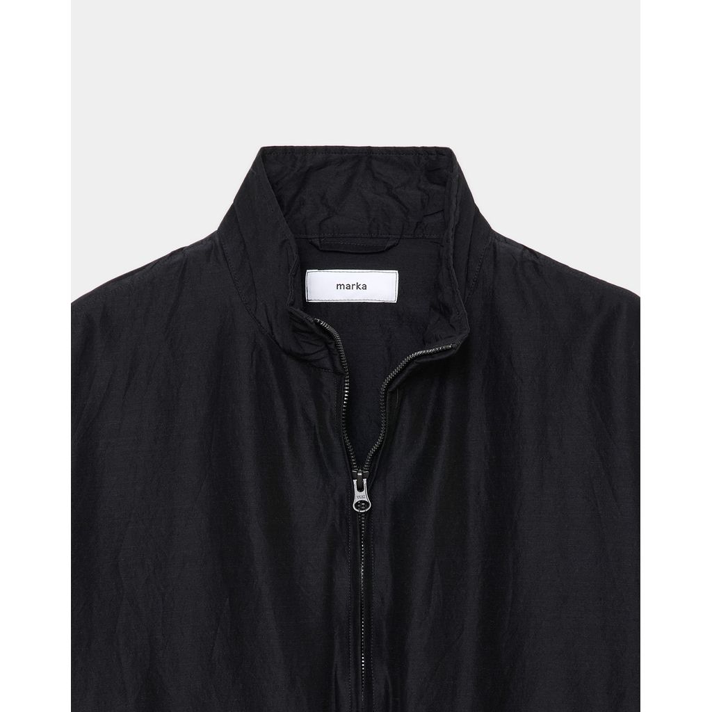 marka Wool Silk High Count Typewriter Flight Jacket