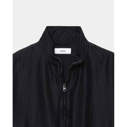 marka Wool Silk High Count Typewriter Flight Jacket