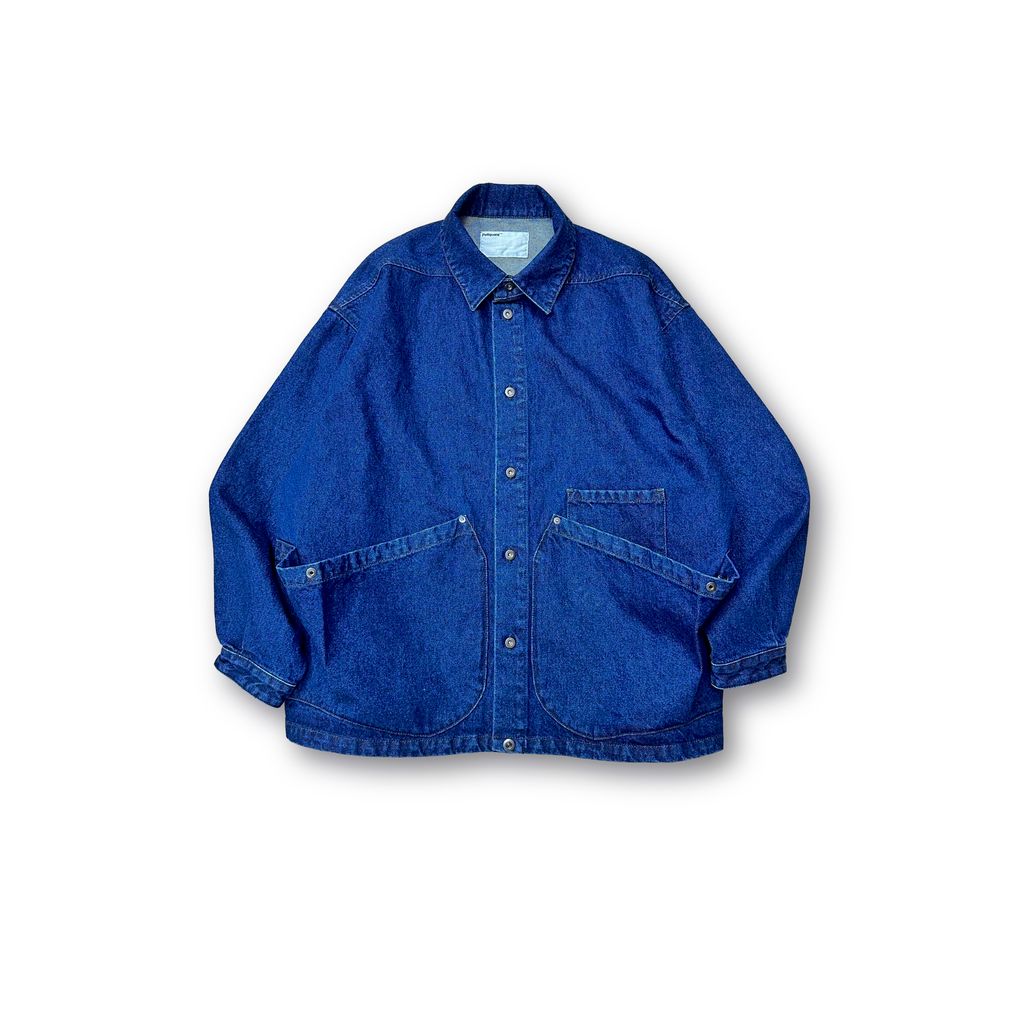 Poliquant THE DEFORMED POCKETS DENIM SHIRT JACKET 2602007