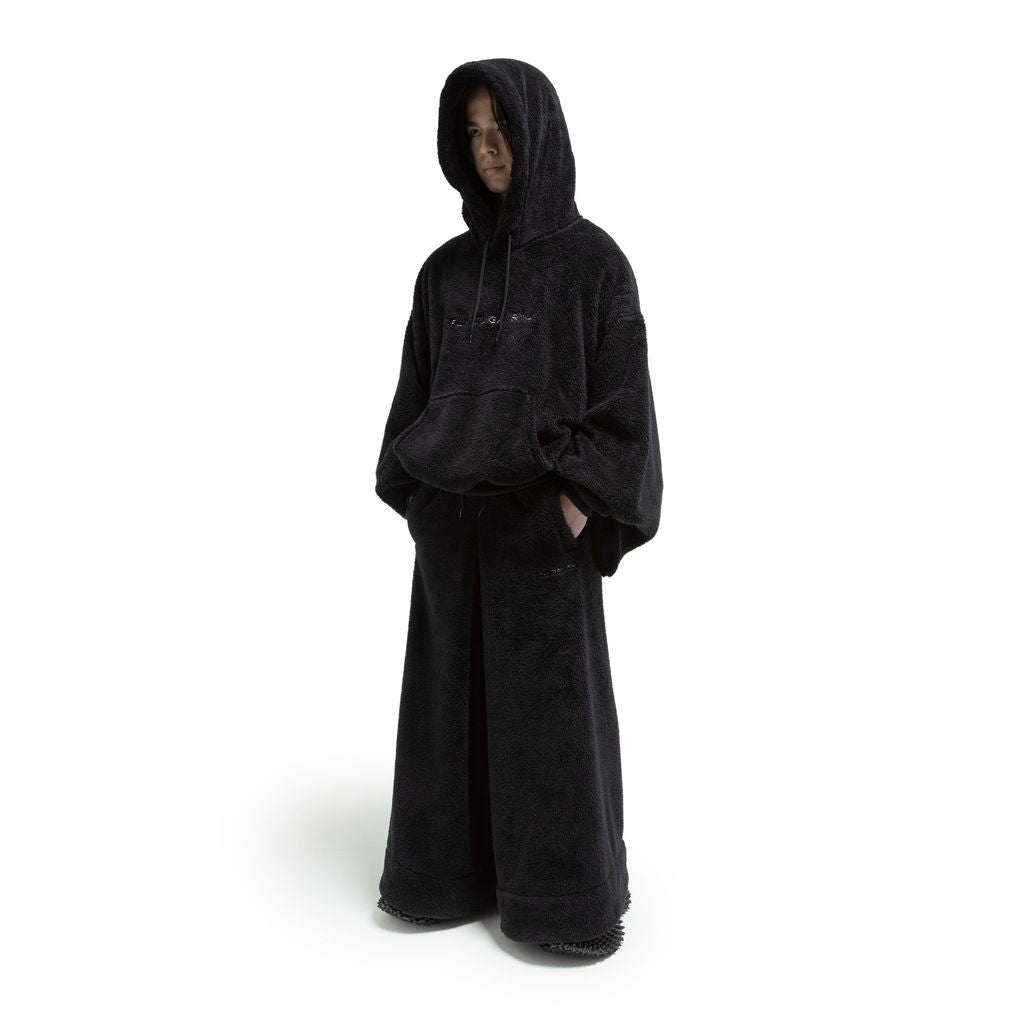 FUMITO GANRYU Kimono Boa Fleece Hoodie