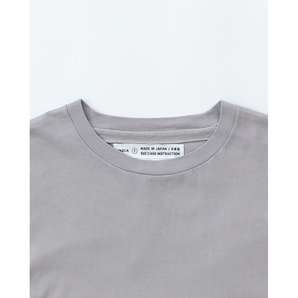 YAECA T Compact Fit Densely Knit T-Shirt with Pocket