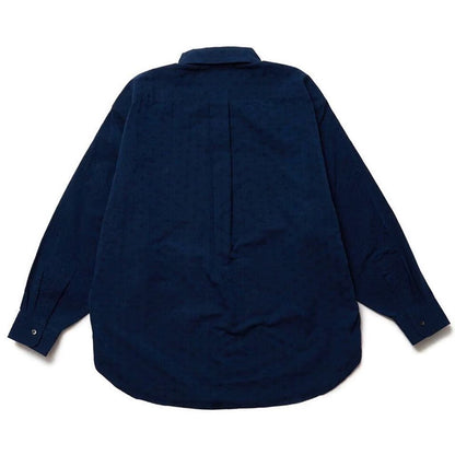 SON OF THE CHEESE Jacquard Shirt BLUE