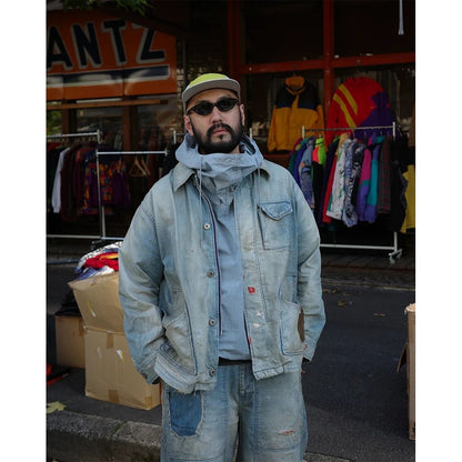 ANACHRONORM REMAKED DENIM WORK JACKET INDIGO (REMAKE)