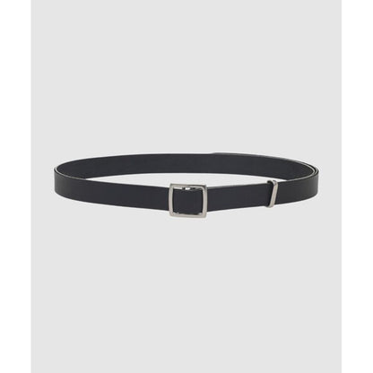 COMME des GARCONS HOMME STEER OIL SMOOTH HOLELESS BELT〈30mm〉（BLACK）