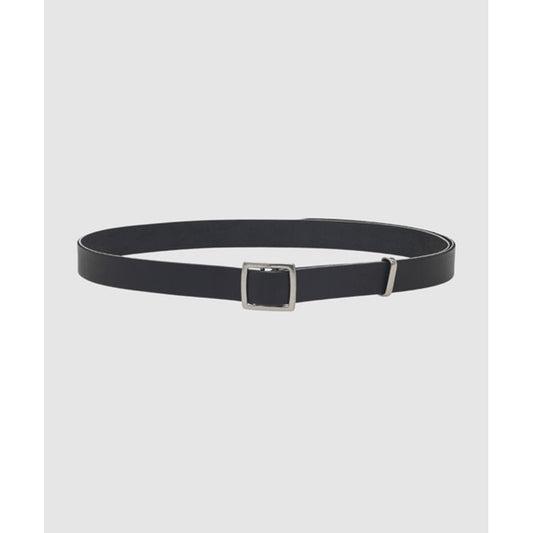 COMME des GARCONS HOMME STEER OIL SMOOTH HOLELESS BELT〈30mm〉（BLACK）