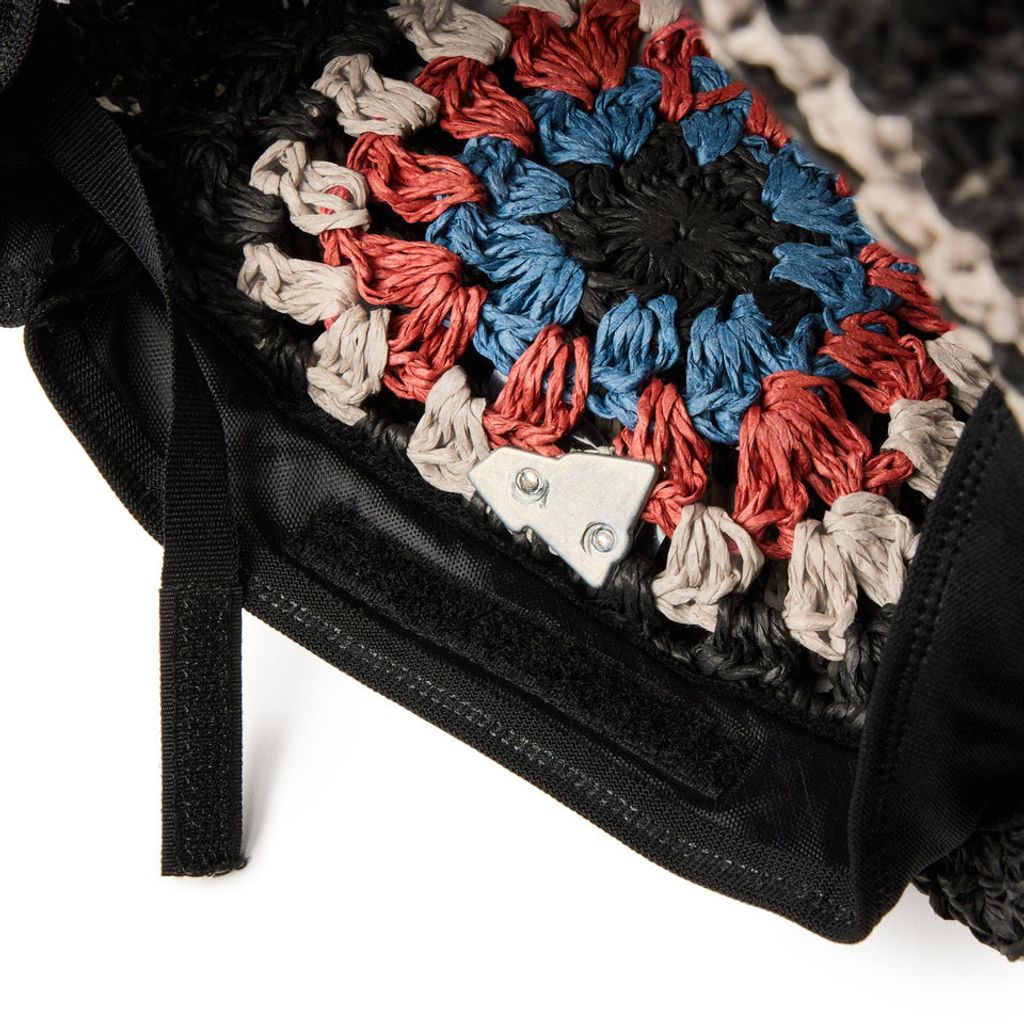 NEW ERA クロシェ ニットバケット ペーパー ブラック