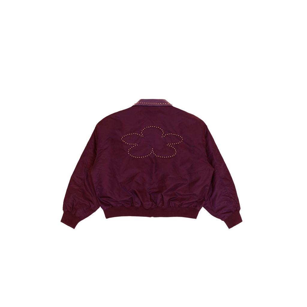 VANDY THE PINK Nylon Bomber jacket