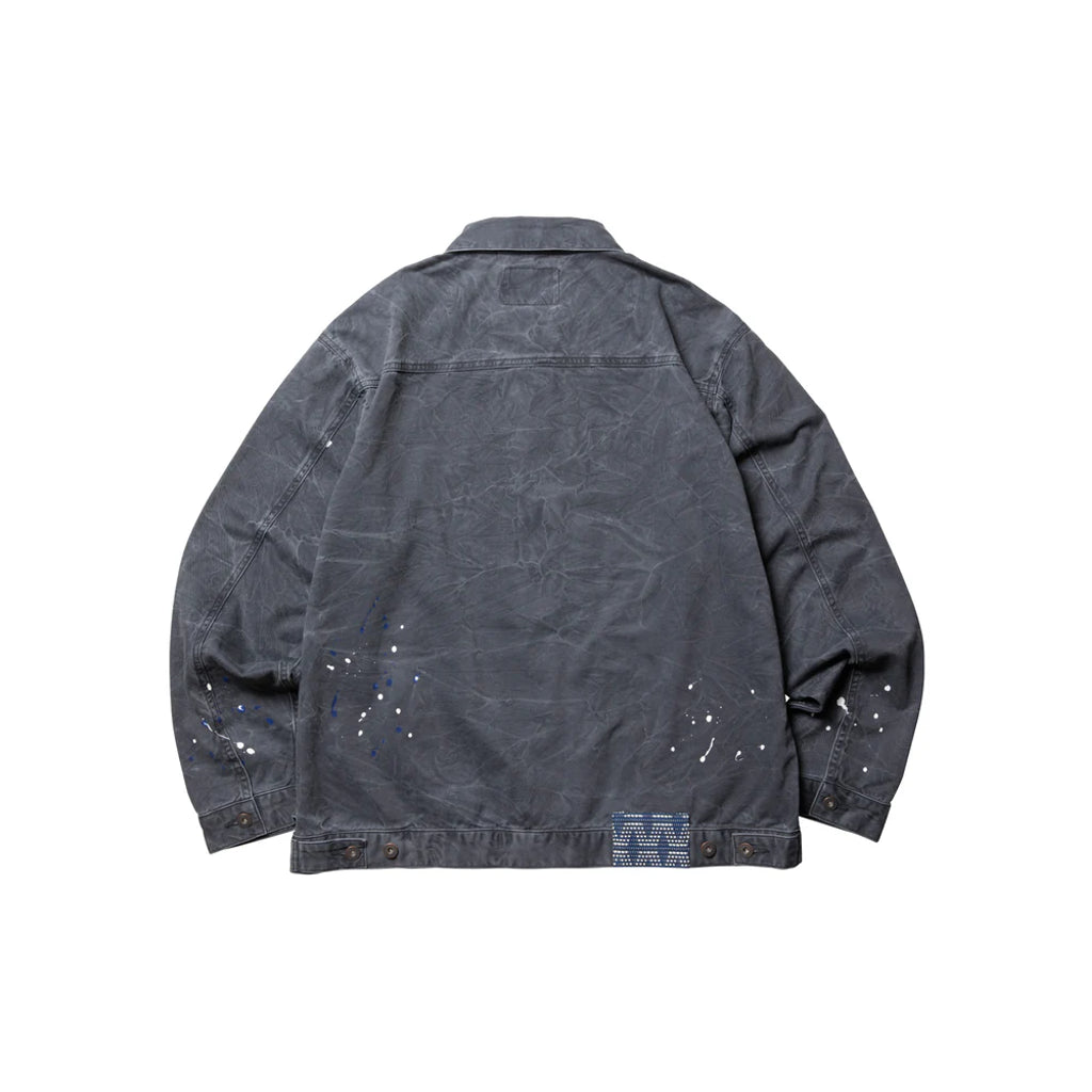 Liberaiders  GARMENT DYED TRUCKER JACKET