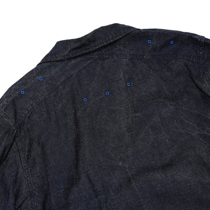 HOMBRENINO CORONA UTILITY EYELET SHIRT
