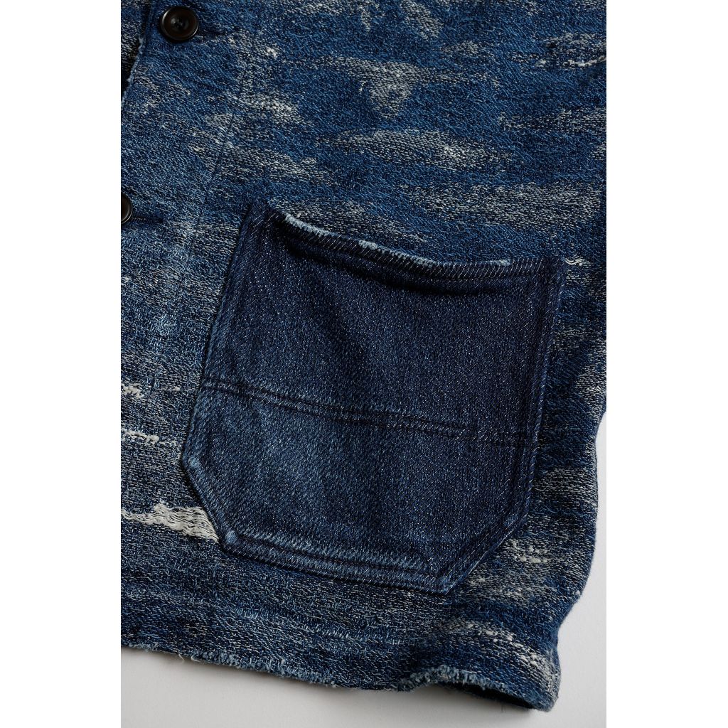 FDMTL JACQUARD DENIM COVERALL 5YR WASH