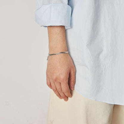 XOLO JEWELRY  Basic Link Bracelet 4mm 17cm