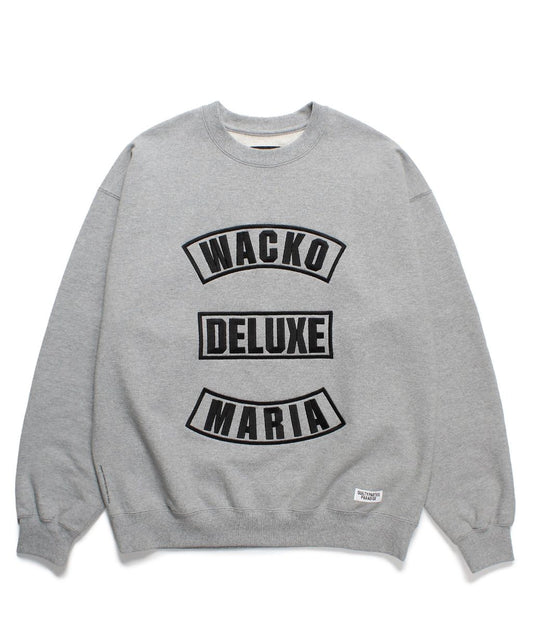 WACKO MARIA x DELUXE CREW GRAY