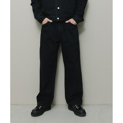 BAL 12OZ STRAIGHT LEG 5P WASHED JEAN