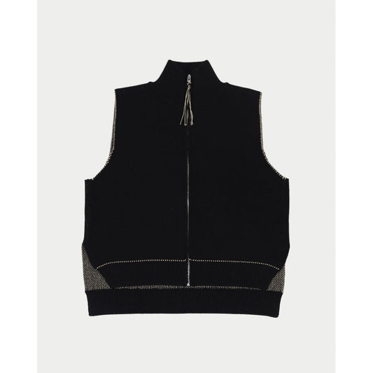 AMBERGLEAM Fringe knit Vest