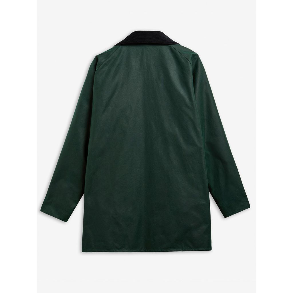 《Barbour × Paul Smith》【GAMEFAIR / ゲームフェア】ワックス コットン ミドルレングス コート