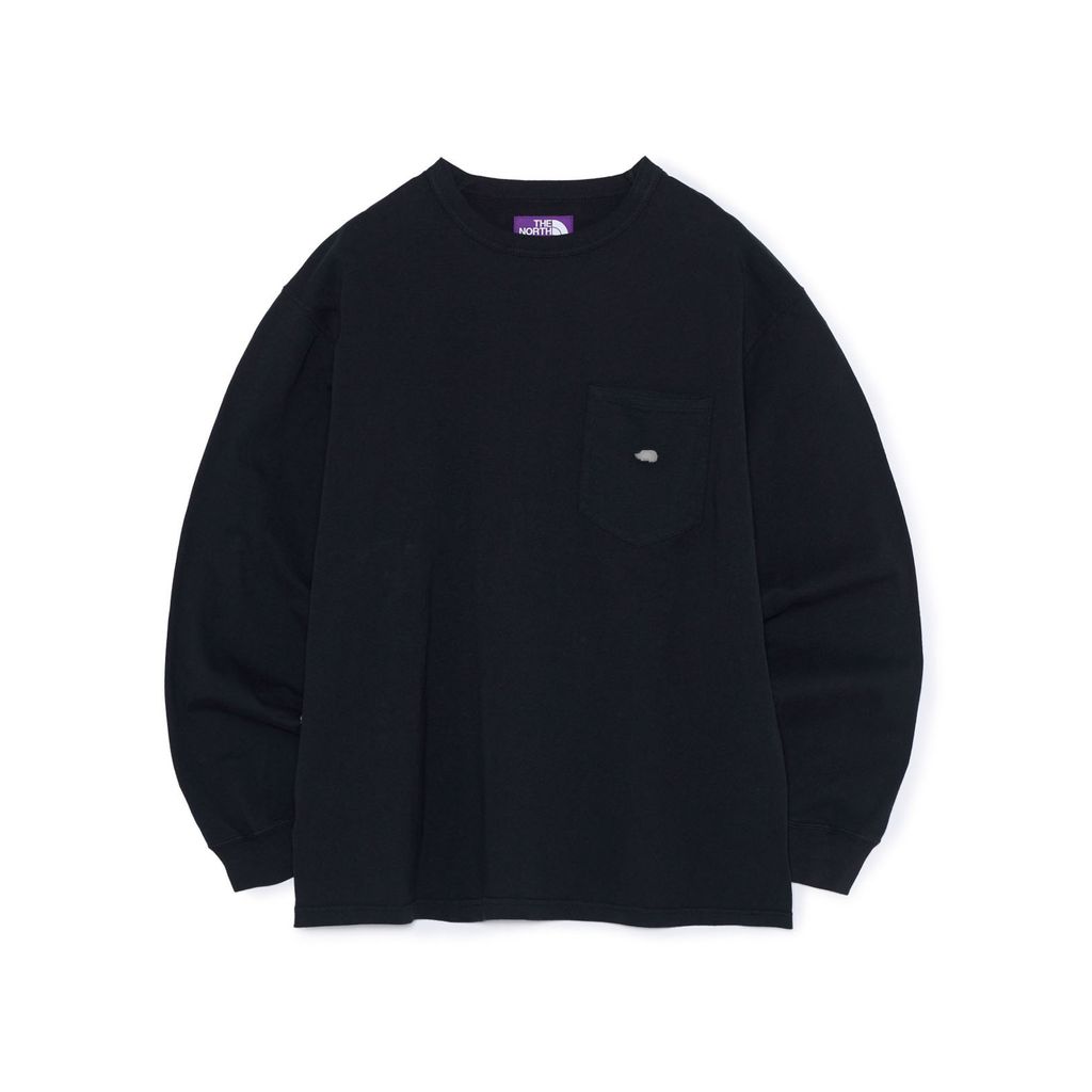 THE NORTH FACE Purple Label 8oz Field Long Sleeve Pocket Tee
