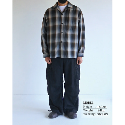 ANACHRONORM RELUX OPEN COLOR CHECK SHIRTS