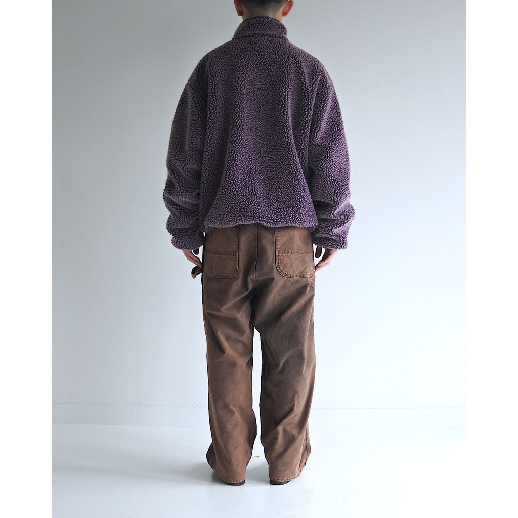 ANACHRONORM REVERSIBLE BOA JACKET PURPLE