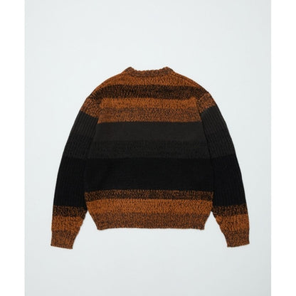 【予約商品】BAL BAL-2221 GRADATION STRIPE CREWNECK SWEATER