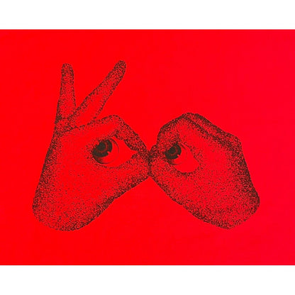 VOO × LINEAGE CORE SP ACHIVE LOGO TEE（RED）