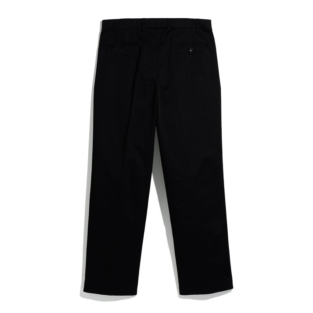 FOUNDOUR T/C TWILL TUCK TROUSERS