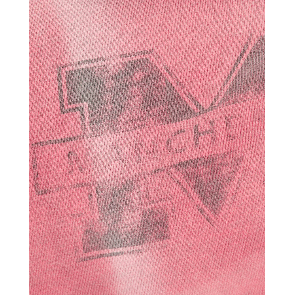 ANACHRONORM MANCHESTER PRINTED CUT-OFF SWEAT PARKA