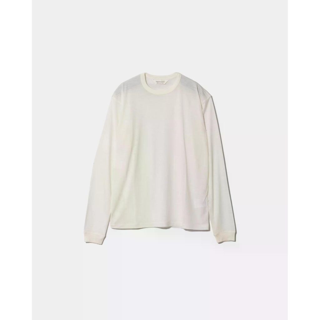 beautiful people washable wool jersey crew neck top