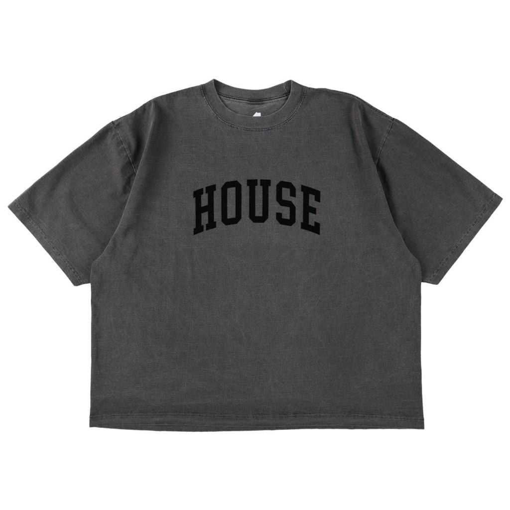 ISNESS MUSIC HOUSE FLOCKY PRINT T-SHIRT