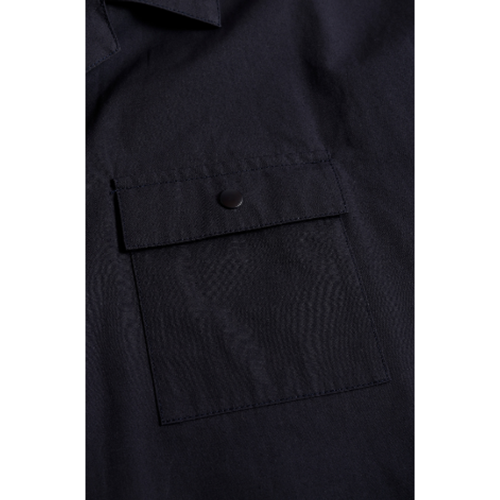FDMTL FA26SH26C-NV ZIP KYTE S/S SHIRT