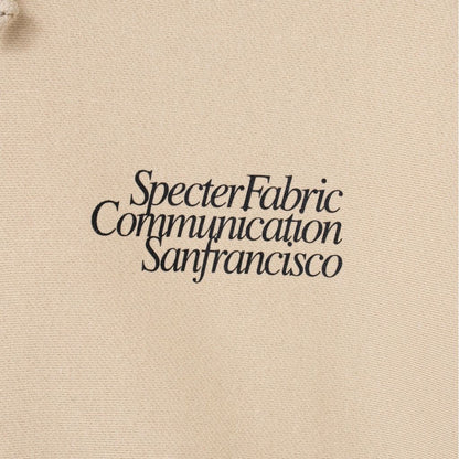 SPECTER FABRIC COMMUNICATION Sanfrancisco HOODIE （Sand）