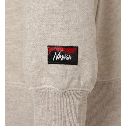 NANGA ECO HYBRID BOX LOGO SWEATSHIRT(UNISEX)