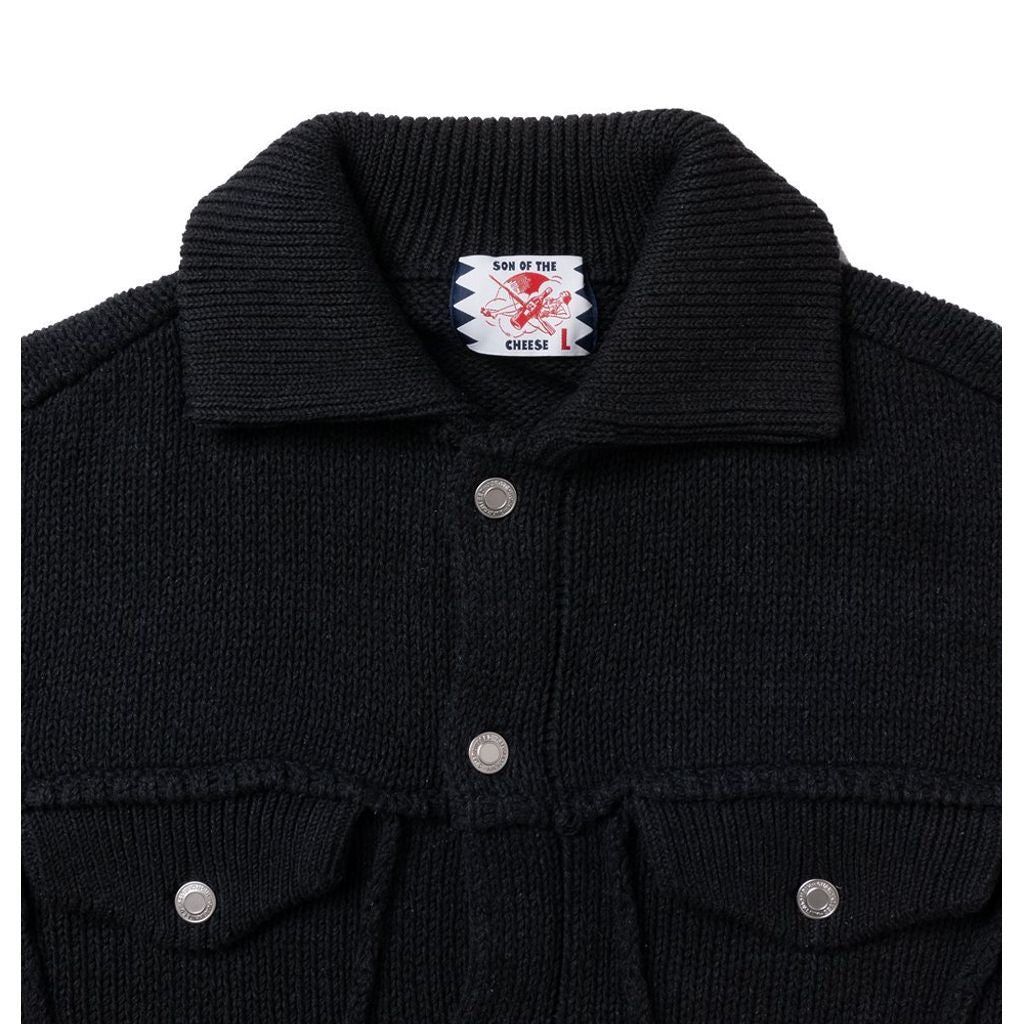 SON OF THE CHEESE 3RD KNIT JACKET