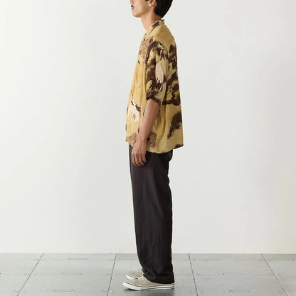 REMI RELIEF RN30389013 鶴柄アロハシャツ 26ss